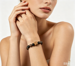 Natural Sandalwood Bead Bracelet