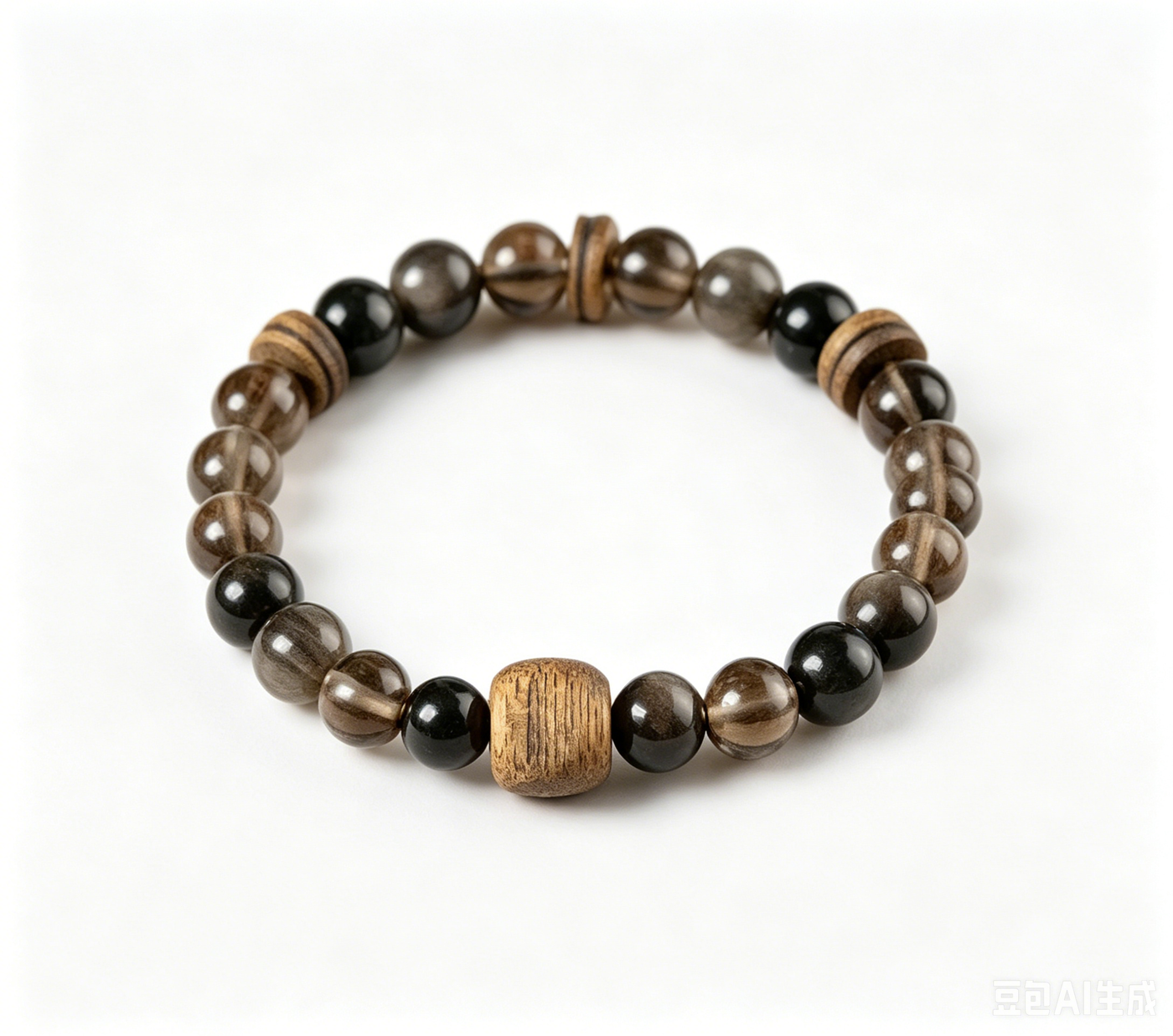 Natural Sandalwood Bead Bracelet product detail
