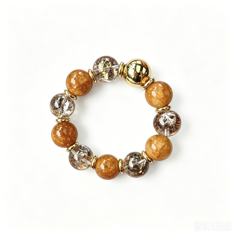 Leo citrine zodiac bracelet by LuckyWE