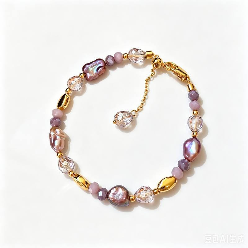 Natural freshwater pearl bracelet by LuckyWE