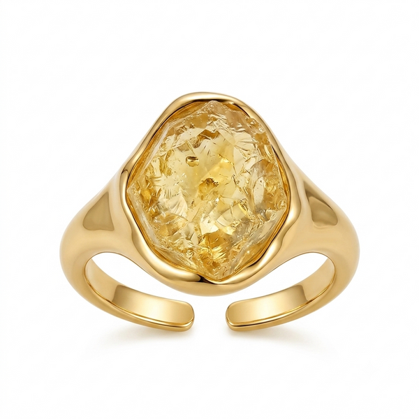 Citrine Ring Set